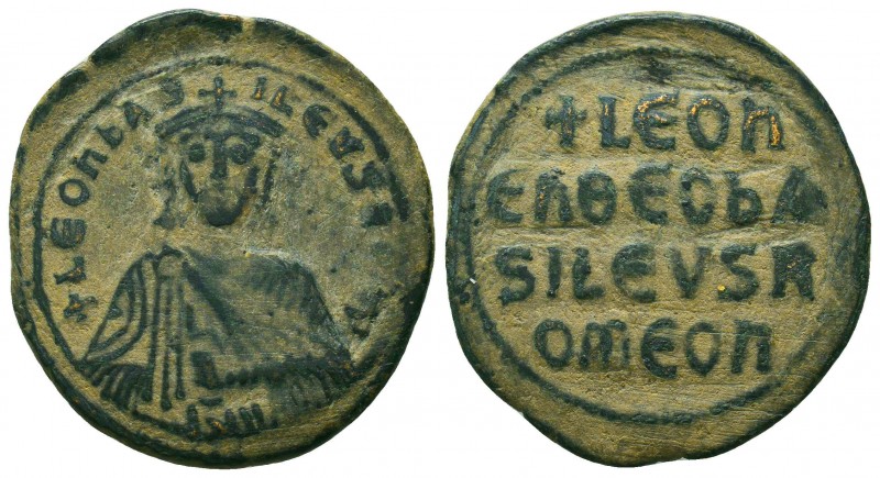 Leo VI, the Wise. 886-912. AE follis
Condition: Very Fine



Weight: 5.8 gr
Diam...