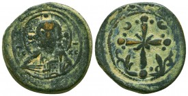 Byzantine Copper Coins Ae, Anonymous, Bust of Jesus, 7th - 13th Centuries
Condition: Very Fine



Weight: 8.0 gr
Diameter: 26 mm