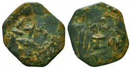 Crusaders Coins Ae, Circa, 1095 - 1271 AD,
Condition: Very Fine



Weight: 1.3 gr
Diameter: 17 mm