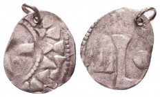 Crusaders Silver Coins , Circa, 1095 - 1271 AD,
Condition: Very Fine



Weight: 0.4 gr
Diameter: 13 mm