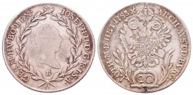 Joseph II. 1780 - 1790
Condition: Very Fine



Weight: 6.4 gr
Diameter: 28 mm