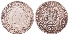 Joseph II. 1780 - 1790
Condition: Very Fine



Weight: 6.4 gr
Diameter: 28 mm