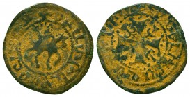 Armenian Kingdom, Cilician Armenia. Smpad, 1296-1298 AD. Copper pogh.
Condition: Very Fine



Weight: 1,6 gr
Diameter: 19 mm