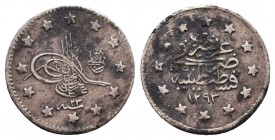 Islamic Silver Coins , Ar Ottoman Empire
Condition: Very Fine



Weight: 1.1 gr
Diameter: 15 mm