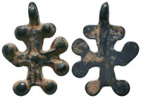 Byzantine Cross Pendant,
Condition: Very Fine
Weight: 4.4 gr
Diameter: 28 mm