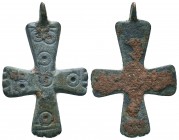 Byzantine Cross Pendant,
Condition: Very Fine
Weight: 3.20 gr
Diameter: 34 mm