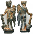 Ancient Roman Bronze Statue of Hermes
Condition: Very Fine
Weight: 14.4 gr
Diameter: 43 mm