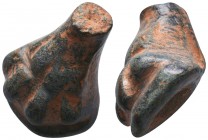 Ancient Bronze Lion Claw foot fragment
Condition: Very Fine
Weight: 25.2 gr
Diameter: 32 mm