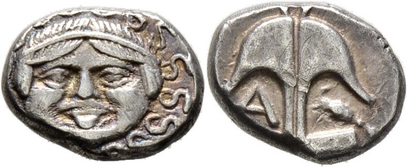 Griechische Münzen
Thrakia. Apollonia Pontika. 
Drachme ca. 450-400 v. Chr. Go...