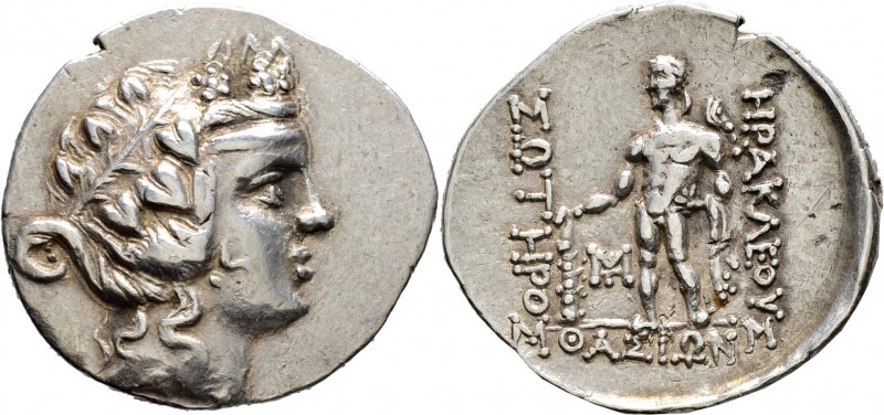 Griechische Münzen
Inseln vor Thrakien. Thasos. 
Tetradrachme nach 146 v.Chr. ...