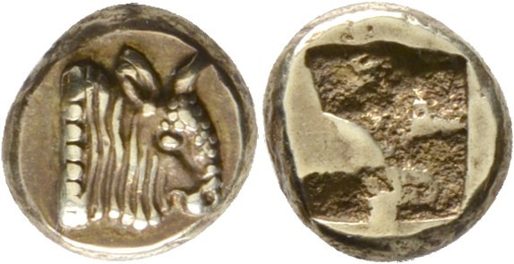 Griechische Münzen
Ionia. Unbestimmte Münzstätte. 
El-Hekte (= Sechstelstater)...