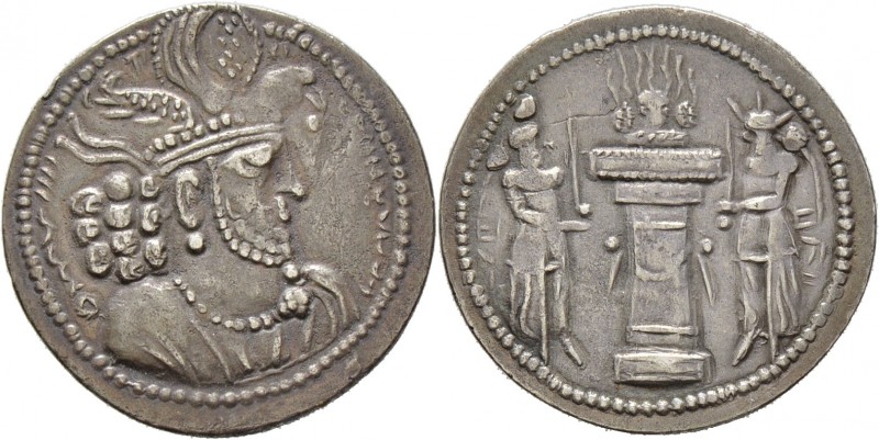 Griechische Münzen
Persia. Sasaniden. Hormizd II. 303-309. 
Drachme. Brustbild...