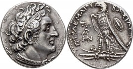 Griechische Münzen
Ägypten. Königreich der Ptolemäer. Ptolemaios I. Soter 323-283 v. Chr. 
Tetradrachme -Alexandria-. Geprägt unter Ptolemaios II. B...