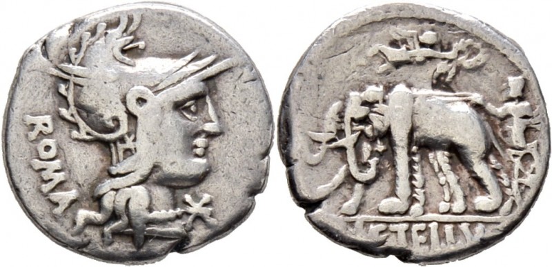 Römische Münzen
Römische Republik. C. Caecilius Metellus Caprarius 125 v. Chr. ...
