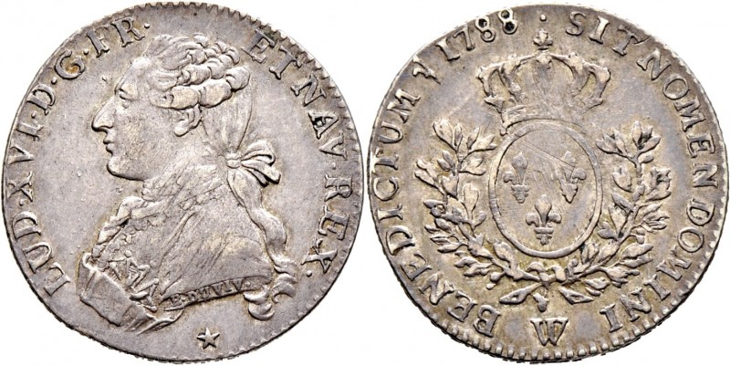 Ausländische Münzen und Medaillen
Frankreich-Königreich. Louis XVI. 1774-1793. ...