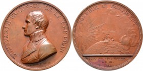 Ausländische Münzen und Medaillen
Frankreich-Königreich. Bonaparte, 1. Konsul 1799-1804. 
Bronzemedaille 1801 von Droz, auf den Frieden von Lunevill...