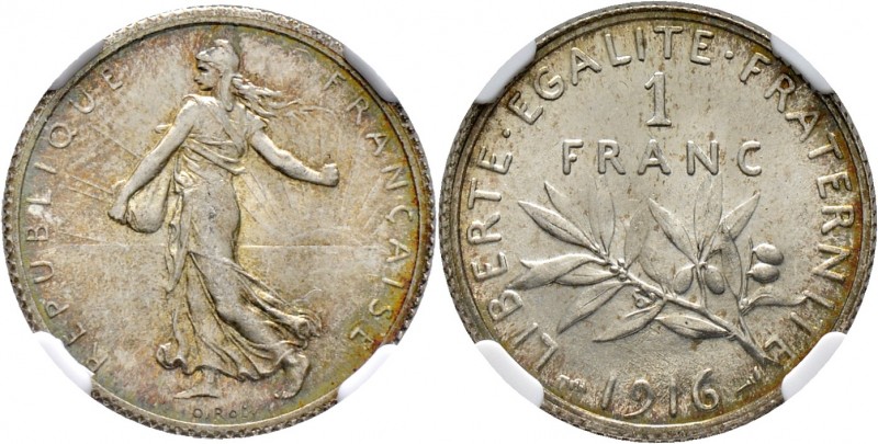 Ausländische Münzen und Medaillen
Frankreich-Königreich. Dritte Republik. 
3-t...