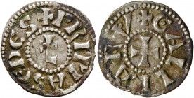Ausländische Münzen und Medaillen
Frankreich-Lyon, Bistum. Anonym. 
Denier o.J. (1150-1200). +PRIMA SEDES. Befußtes Kreuz / +GALLIARV. Kreuz. Dupl. ...