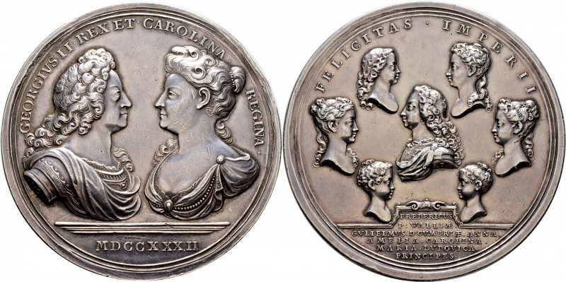 Ausländische Münzen und Medaillen
Großbritannien. George II. 1727-1760. 
Große...
