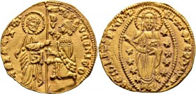 Ausländische Münzen und Medaillen
Italien-Venedig. Tomaso Mocenigo 1414-1423. 
Ducato o.J. Paol. p. 39/1, Gamb. 137, Fr. 1231. 3,17 g
minimal gewel...
