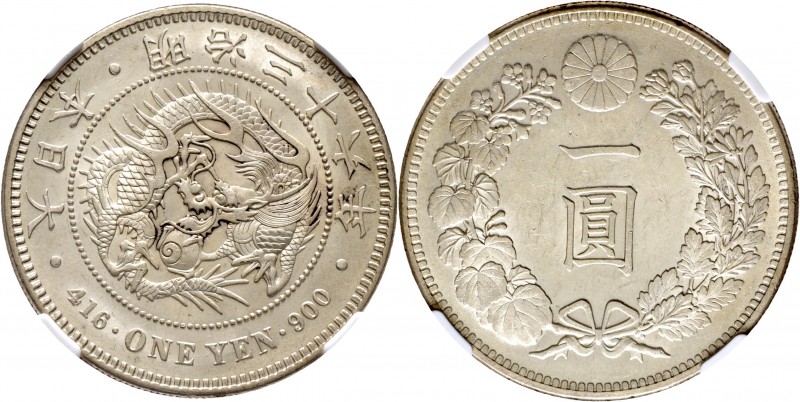 Ausländische Münzen und Medaillen
Japan. Mutsuhito - Periode Meiji 1867-1912. ...