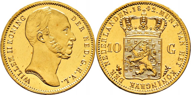 Ausländische Münzen und Medaillen
Niederlande- Königreich. Willem II. 1840-1849...