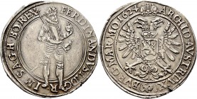 Römisch-Deutsches Reich
Haus Habsburg. Ferdinand II. 1592/1619-1637. 
Taler 1624 -Prag-. Münzmeister Hans Suttner. Her. 485b, Dav. 3136, Voglh. 149/...