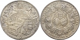 Sammlung Sedisvakanz - Münzen und Medaillen
Eichstätt. . 
Konventionstaler 1781 -Nürnberg-. Stempel von J.L. Oexlein. Das Domviertel aus der Vogelsc...