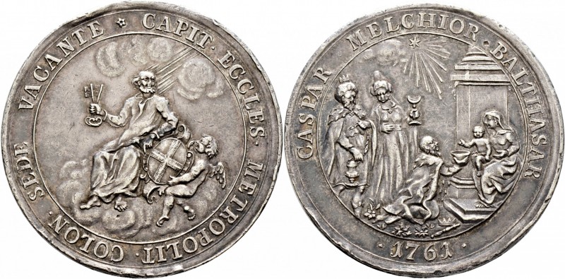 Sammlung Sedisvakanz - Münzen und Medaillen
Köln. . 
Silbermedaille (1 1/2-fac...