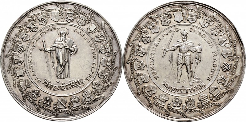 Sammlung Sedisvakanz - Münzen und Medaillen
Münster. . 
Silbermedaille 1761 vo...