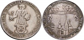 Sammlung Sedisvakanz - Münzen und Medaillen
Osnabrück. . 
Reichstaler 1698 -Hannover-. Der Stiftsheilige Petrus mit den Schlüsseln und Buch / Ansich...