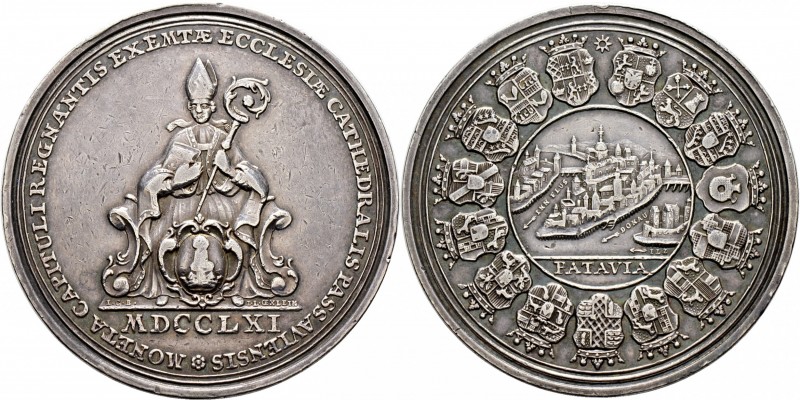 Sammlung Sedisvakanz - Münzen und Medaillen
Passau. . 
Silbermedaille 1761 -Re...
