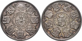 Sammlung Sedisvakanz - Münzen und Medaillen
Speyer. . 
Silbermedaille 1770 -Mannheim. Stempel von A. Schäffer. In einem Wappenkranz die Madonna mit ...