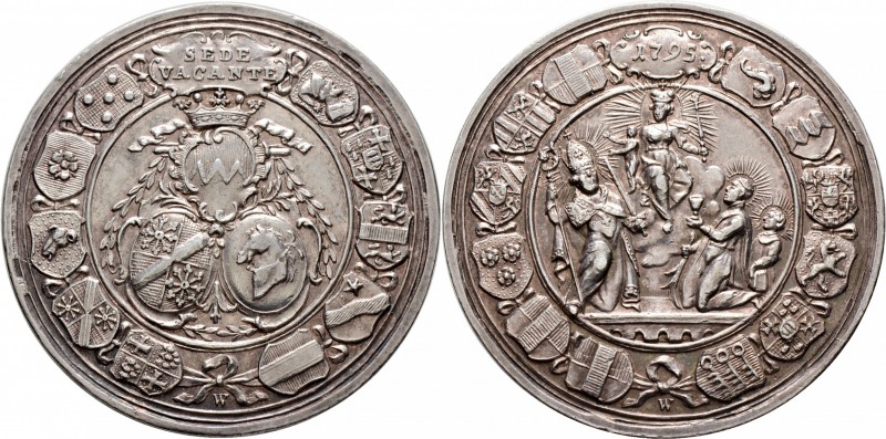 Sammlung Sedisvakanz - Münzen und Medaillen
Würzburg. . 
Silbermedaille 1795 v...