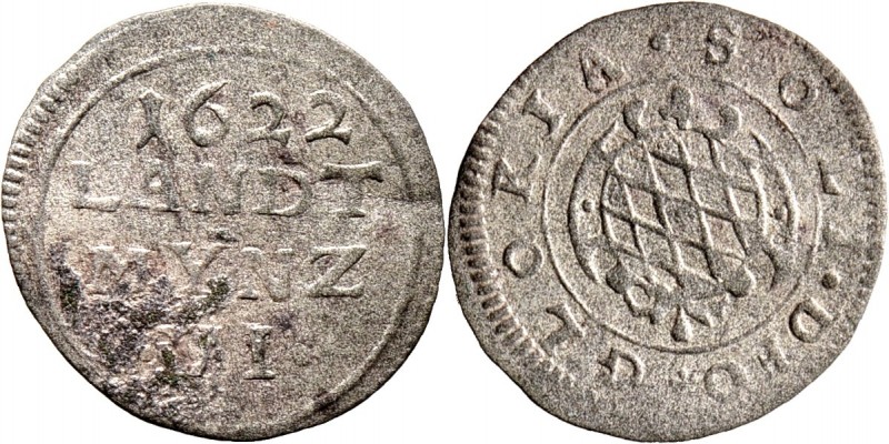 Altdeutsche Münzen und Medaillen
Bayern. Maximilian I. als Herzog 1598-1623. 
...