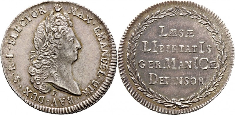 Altdeutsche Münzen und Medaillen
Bayern. Maximilian II. Emanuel 1679-1726. 
Je...