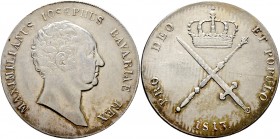 Altdeutsche Münzen und Medaillen
Bayern. Maximilian I. Joseph 1806-1825. 
Kronentaler 1813. AKS 44, J. 14, Thun 44, Kahnt 64.
sehr schön