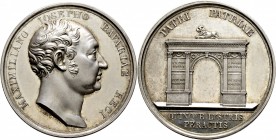 Altdeutsche Münzen und Medaillen
Bayern. Maximilian I. Joseph 1806-1825. 
Silbermedaille 1824 von J. Losch, auf das 25-jährige Regierungsjubiläum. E...