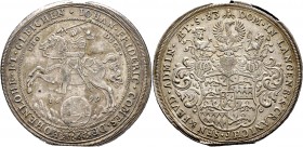 Altdeutsche Münzen und Medaillen
Hohenlohe-Neuenstein'sche Hauptlinie. Nach der Landesteilung von 1676. Neuenstein-Öhringen. Johann Friedrich der Ält...