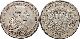 Altdeutsche Münzen und Medaillen
Hohenlohe-Neuenstein-Langenburg'sche Linie. Neuenstein-Kirchberg. Christian Friedrich Karl 1767-1806. 
Konventionst...