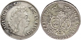 Altdeutsche Münzen und Medaillen
Jülich-Berg. Johann Wilhelm II. von Pfalz-Neuburg 1679-1716. 
1/6 Taler (= 1/4 Gulden) 1711 -Düsseldorf-. Auf das V...