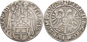 Altdeutsche Münzen und Medaillen
Konstanz, Stadt. . 
15 Kreuzer o.J. (1622). Mit Titulatur Kaiser Ferdinand II. Nau 149, Rutishauser 175a.
selten, ...