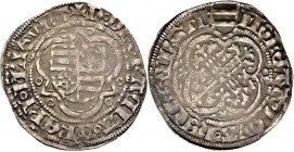 Altdeutsche Münzen und Medaillen
Mainz, Erzbistum. Dietrich II. von Isenburg 1475-1482. 
Groschen auf Meissner Schlag o.J. -Heiligenstadt-. Quadrier...