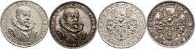 Altdeutsche Münzen und Medaillen
Schweinfurt, Stadt. . 
Lot (2 Stücke): Silbermedaille 1611 von Christian Maler (Nürnberg), auf den Ratsherrn und sp...
