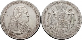 Altdeutsche Münzen und Medaillen
Trier, Erzbistum. . 
Clemens Wenzel von Sachsen 1768-1794, Prinz von Polen, Erzbischof und Kurfürst von Trier, Bisc...