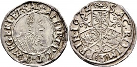 Altdeutsche Münzen und Medaillen
Wallenstein. Albrecht von Wallenstein 1626-1634. 
Groschen 1632 -Jicin-. Münzmeister Sebastian Steinmüller. Poley 1...