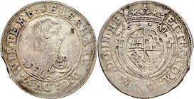 Altdeutsche Münzen und Medaillen
Württemberg. Eberhard III. 1633-1674. 
15 Kreuzer 1639. Brustbild des Herzogs nach rechts / Gekrönter Wappenschild....