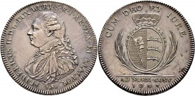 Altdeutsche Münzen und Medaillen
Württemberg. Friedrich II./I. 1797-1806-1816. 
Konventionstaler 1803 sogen. Kurfürstentaler. Gepanzertes Brustbild ...