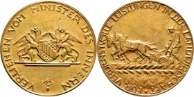 Thematische Medaillen
Ehehalt, Heinrich (1873-1938) zitiert nach Kanellakopoulou-Drossokopoulou = KD. . 
Bronzene Prämienmedaille der Republik Baden...