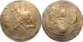 Thematische Medaillen
Güttler, Peter Götz (1939-). . 
Weißmetallmedaille 2015. Auf das 25-jährige Bestehen des Münzvereins Neumarkt in der Oberpfalz...